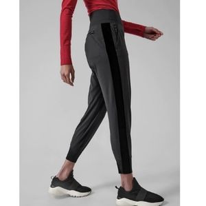 ⏰️Venice Velvet Stripe Jogger